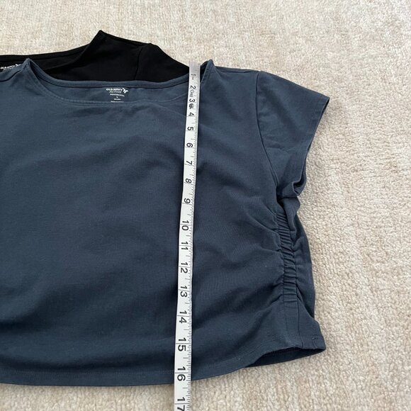 Old Navy Active Powerchill Short Sleeve Crop Top Bundle Lot L - Picture 5 of 9